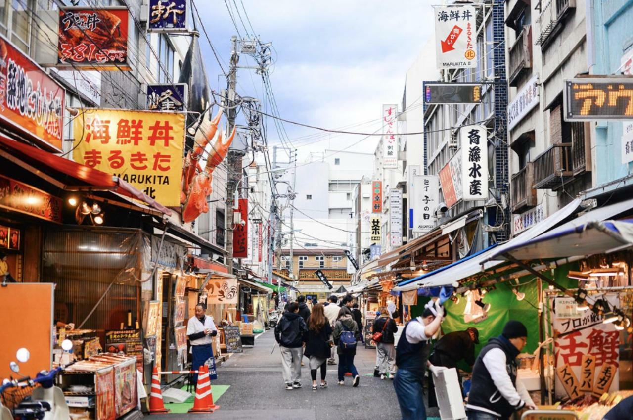 Dash Living Tsukiji Präfektur Tokio Exterior foto